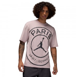 Jordan x PSG Logo T-Shirt - Pink