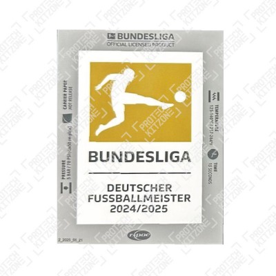 Bundesliga 25-26 Champions Sleeve Patch - 24/25 Season Winners