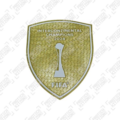 OFFICIAL FIFA Intercontinental Champions 2024 Badge - For Real Madrid CF