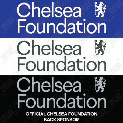 Official Chelsea Foundation 25/26 Back Sponsor (Official Chelsea FC UEFA Champions League Back Sponsor)