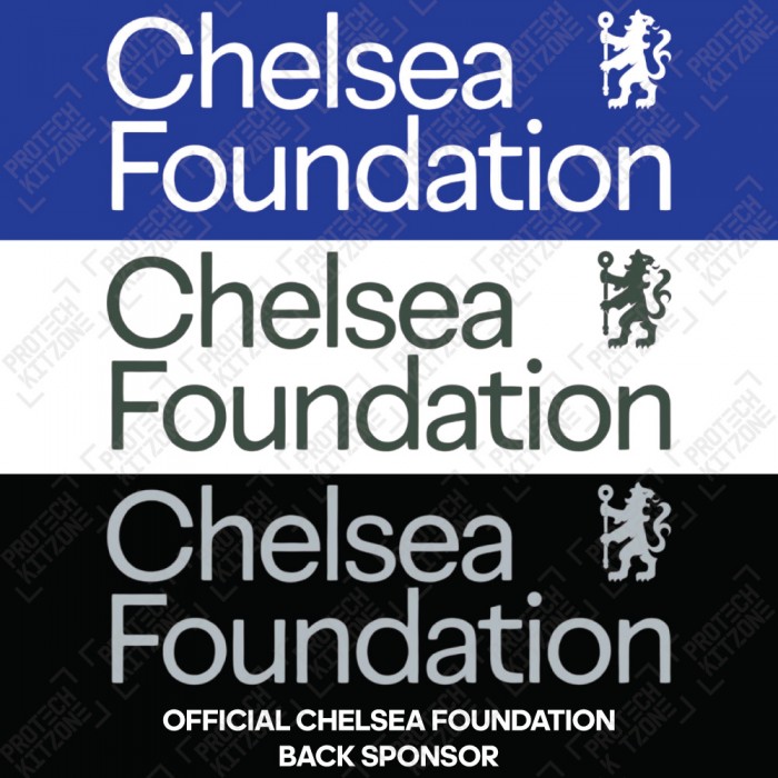 Official Chelsea Foundation 25/26 Back Sponsor (Official Chelsea FC UEFA Champions League Back Sponsor)