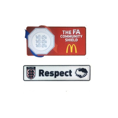 Official The FA Community Shield & Respect Patches (2016/17 version)