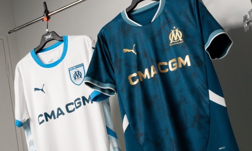 Olympique de Marseille 2024/25 Home and Away Shirts