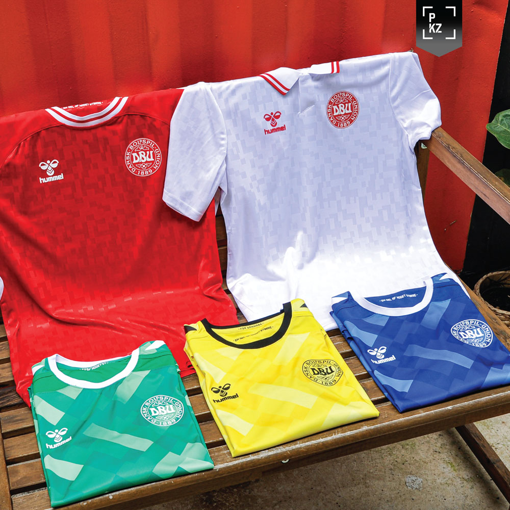 Denmark EURO 2024 Football Shirt Range