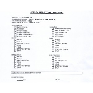 [PRE-OWNED / BNWT] TURKIYE HOME 2021 WITH CENK TOSUN #9 NNS - SIZE S