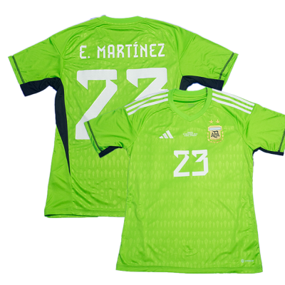 [PRE-OWNED / BNWT] ARGENTINA HOME GK 2022 WITH MARTINEZ #22 - S SIZE