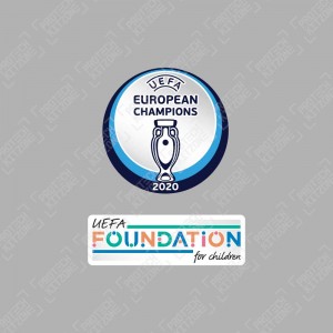 Official UEFA EURO 2020 Winner Badges Set - For Italy