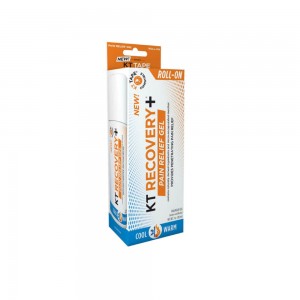 KT Recovery+ Pain Relief Gel Roll-On, KT Recovery +, KT-ACPRELIEFGLKT TAPE- PAIN, KT Tape