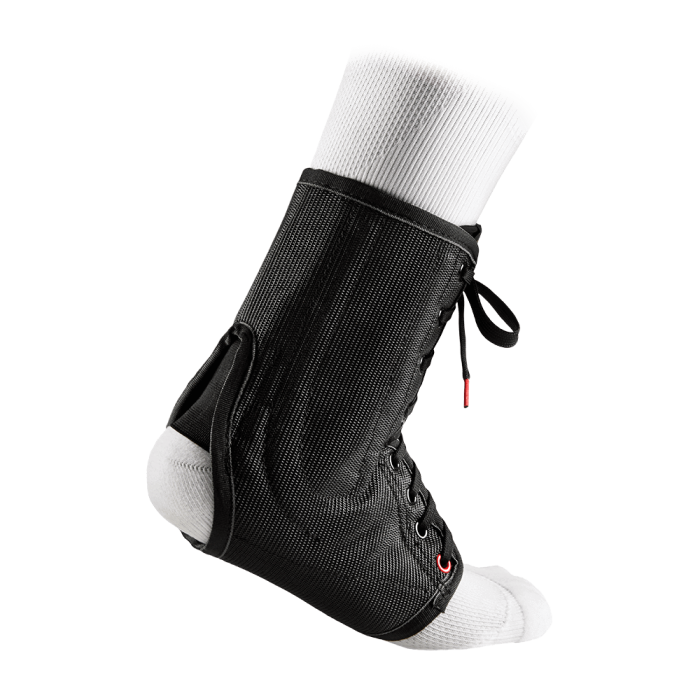 McDavid 199 Ankle Brace/Lace-Up w/Stays, Ankle braces, 199-BLACK, McDavid