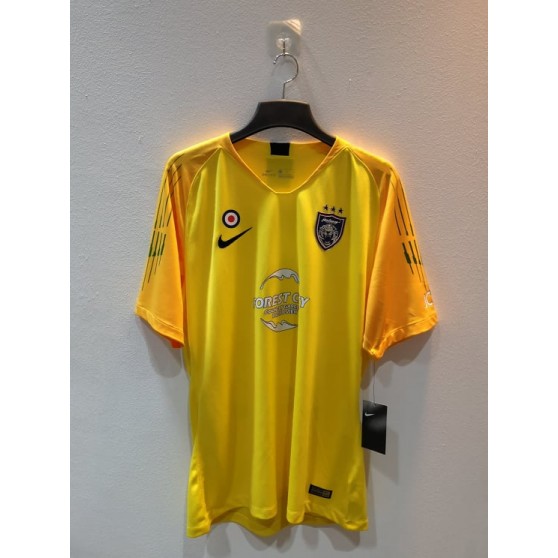 [PRE-OWNED / BNWT] JDT 2019 GOALKEEPER JERSEY WITH FARIZAL 1 - SIZE XL, Brand New with Tag, 919759-719 Pre-Owned (CUST00090), Nike